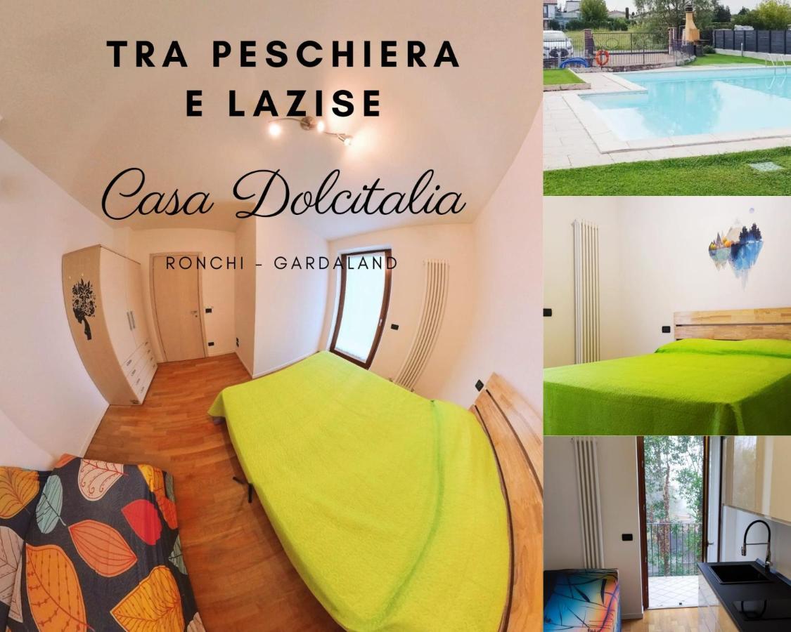 Ronchi  Casa Dolcitalia A Gardaland Con Piscina 아파트 외부 사진
